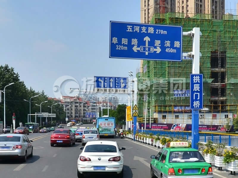 BZG-017，F(xiàn)型交通標(biāo)志桿，合肥交通標(biāo)志桿